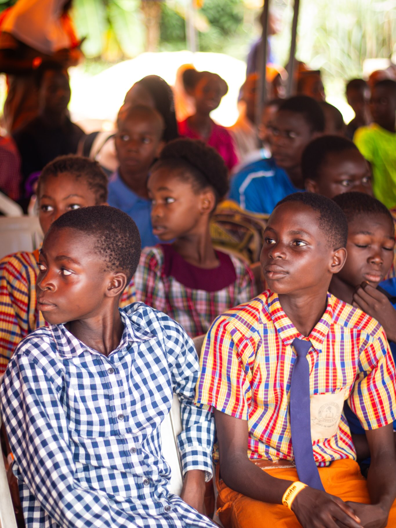 Students at the ESOHE outreach